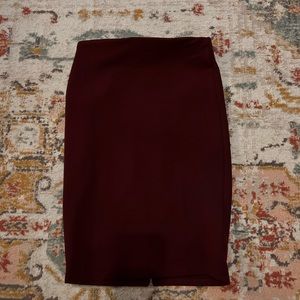 Pencil skirt